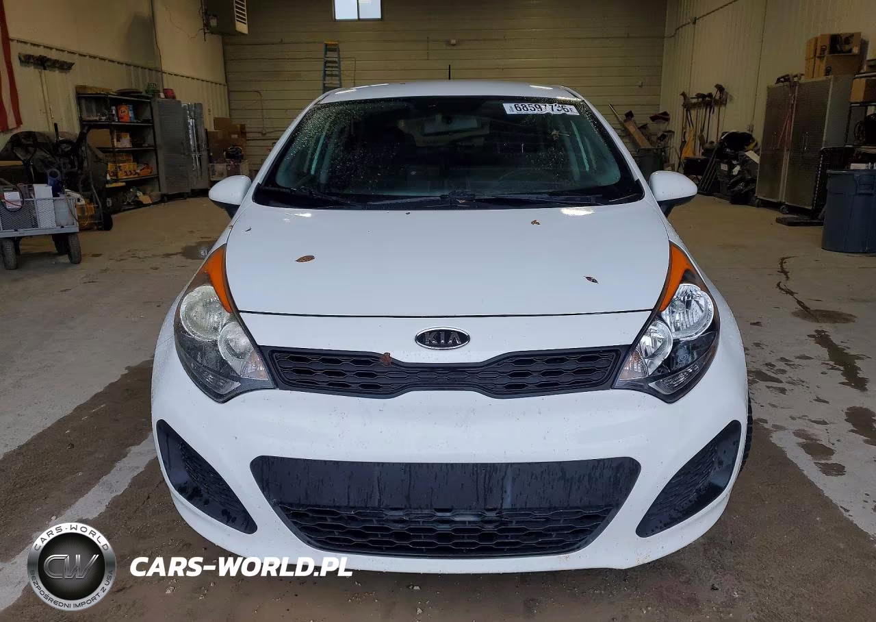 2012 Kia Rio Lx VIN:KNADM5A34C6017121 - 5