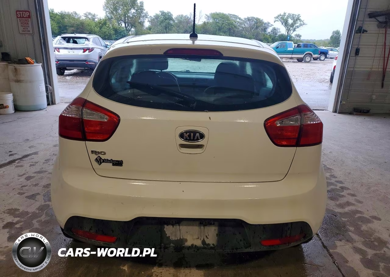 2012 Kia Rio Lx VIN:KNADM5A34C6017121 - 6