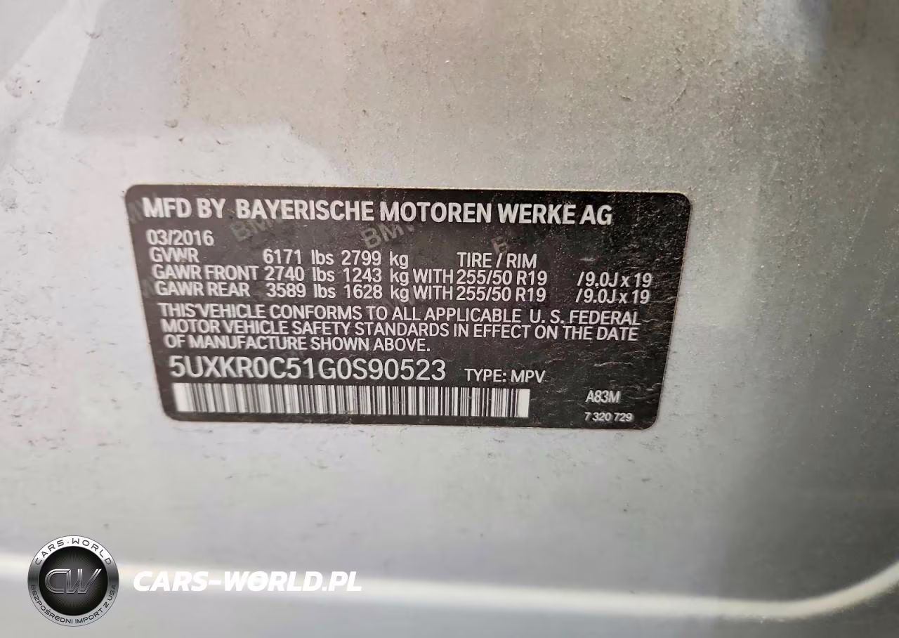 2016 BMW X5 xDrive35I VIN:5UXKR0C51G0S90523 - 13