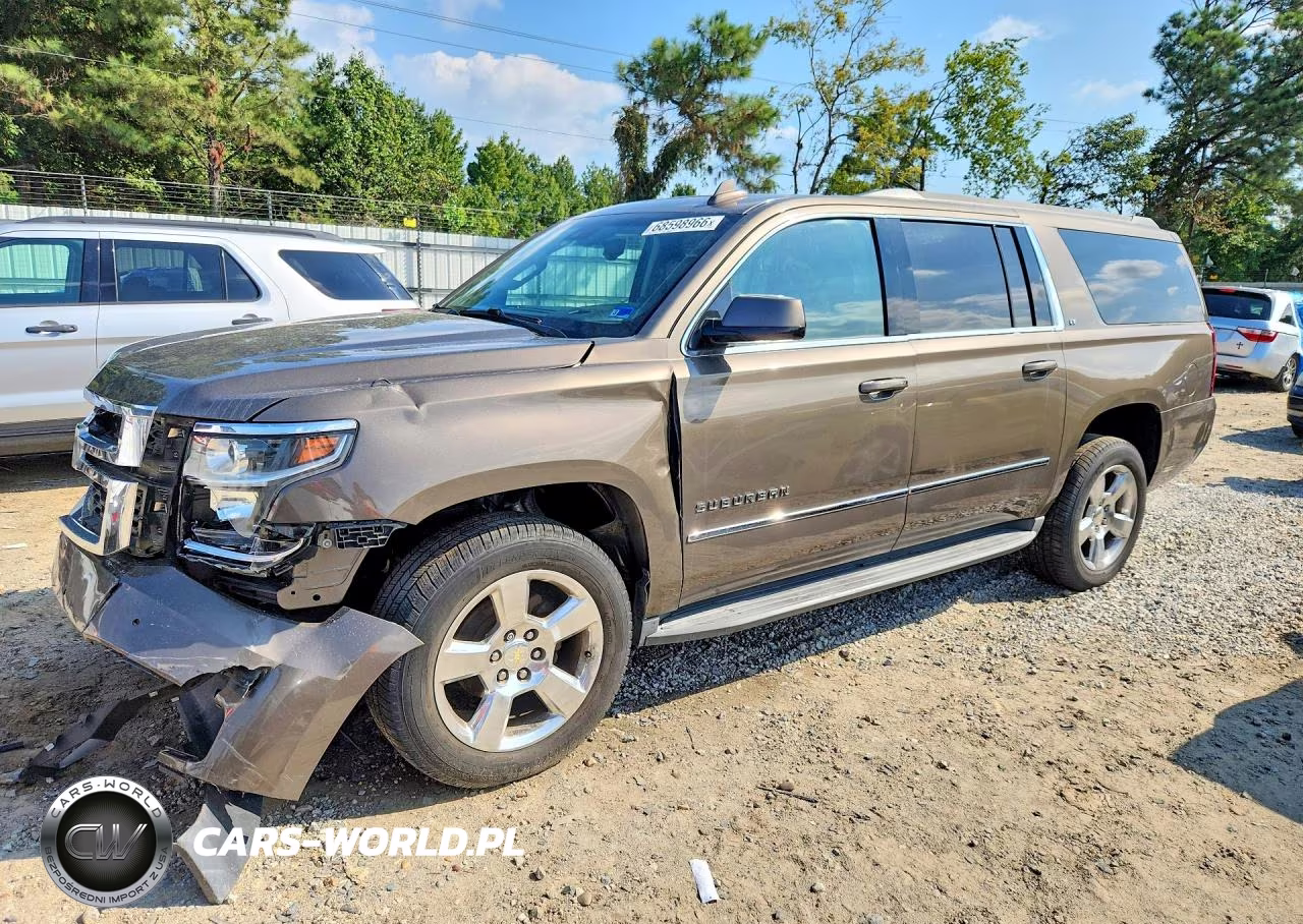 2015 Chevrolet Suburban C1500 Lt VIN:1GNSCJKC1FR604021 - 1