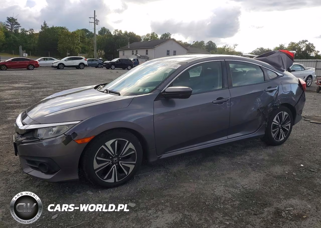 2017 Honda Civic Ex VIN:19XFC1F32HE213947 - 1