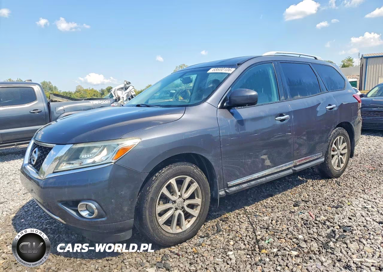 2014 Nissan Pathfinder Sl VIN:5N1AR2MN2EC628591 - 1