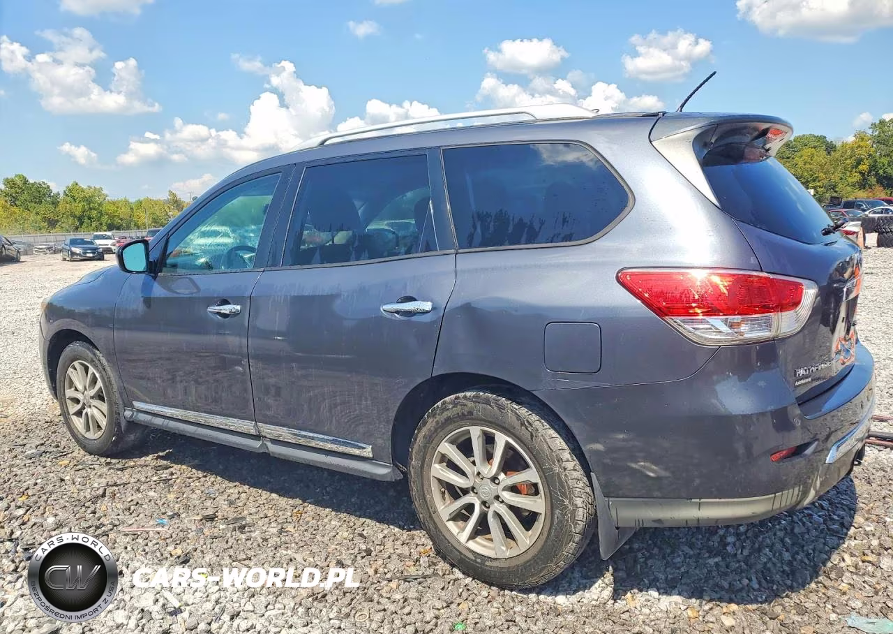 2014 Nissan Pathfinder Sl VIN:5N1AR2MN2EC628591 - 2