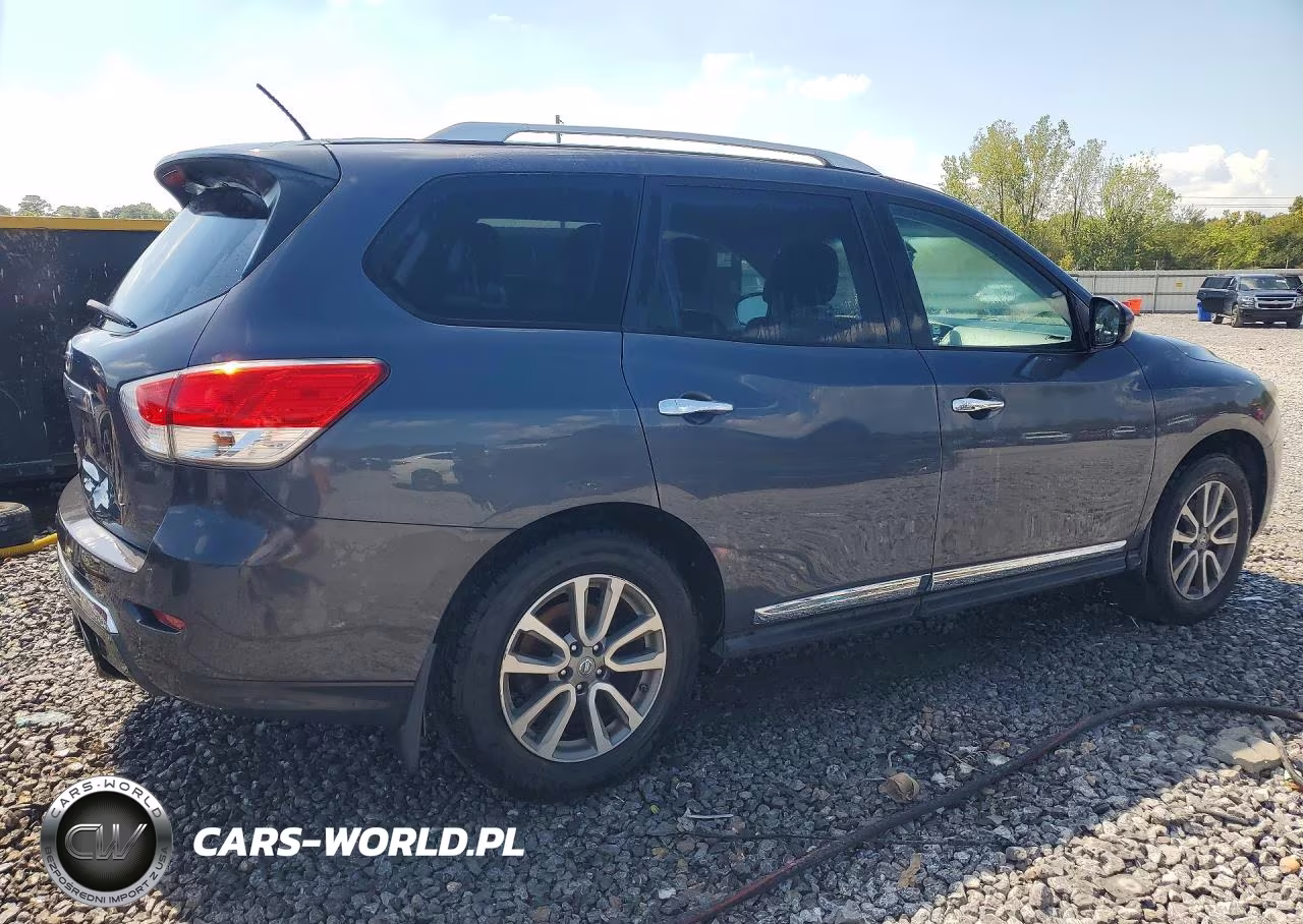 2014 Nissan Pathfinder Sl VIN:5N1AR2MN2EC628591 - 3