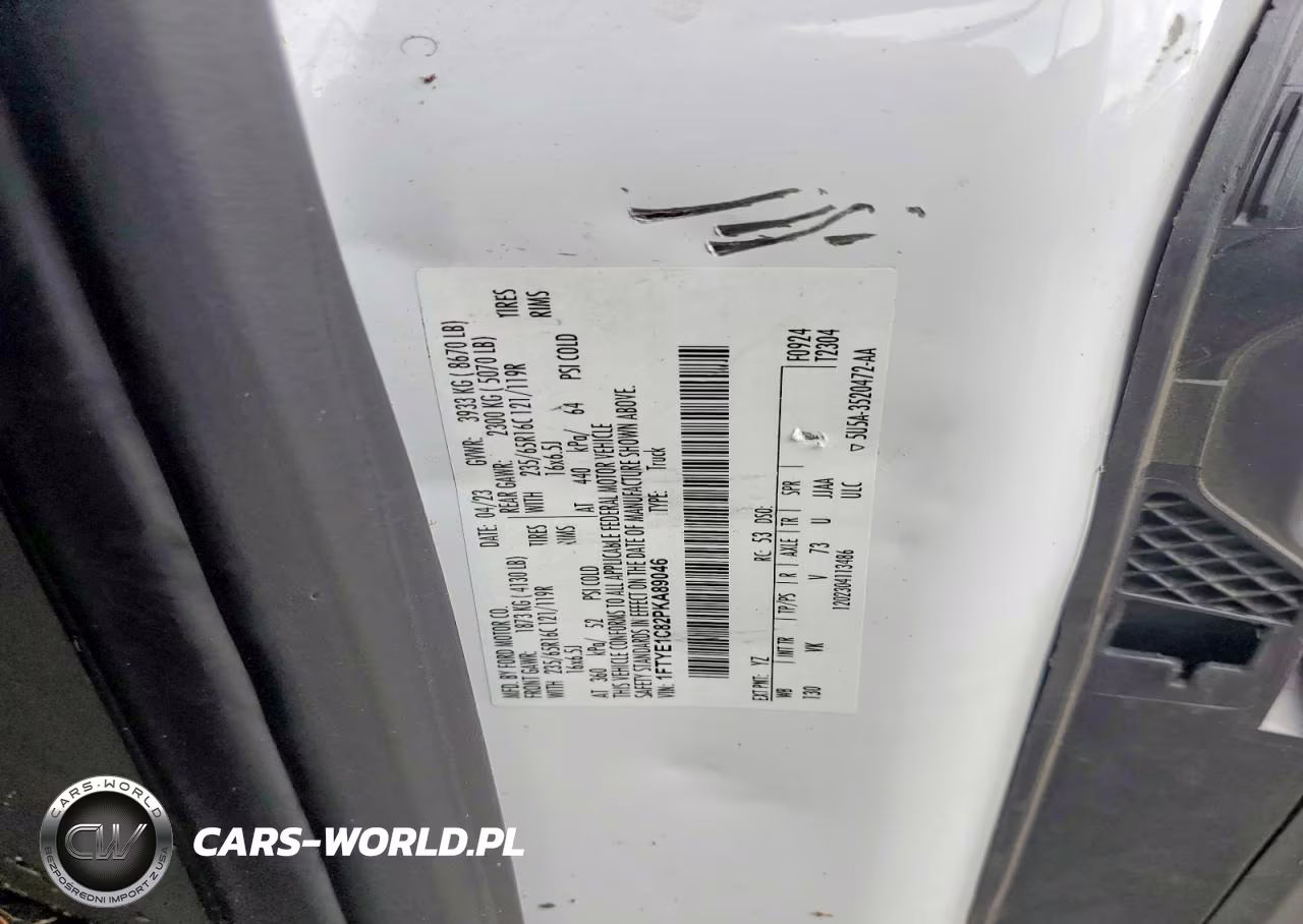 2023 Ford Transit T-150 VIN:1FTYE1C82PKA89046 - 13