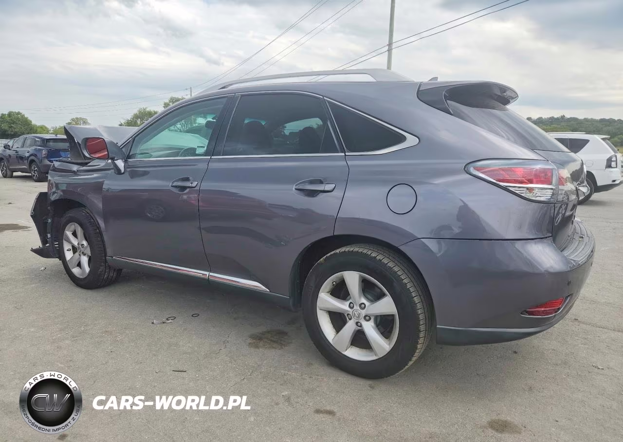 2013 Lexus Rx 350 Base VIN:2T2BK1BA8DC217835 - 2