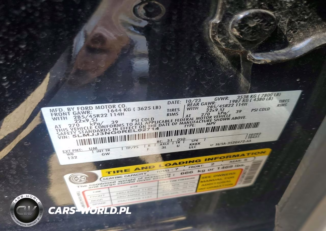 2024 Lincoln Navigator L VIN:5LMJJ3NG0REL02714 - 13