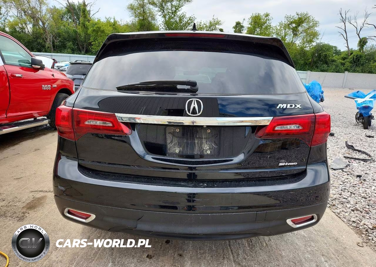 2014 Acura Mdx VIN:5FRYD4H21EB505329 - 6