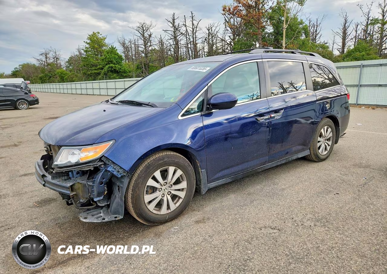2014 Honda Odyssey Exl VIN:5FNRL5H69EB002097 - 1