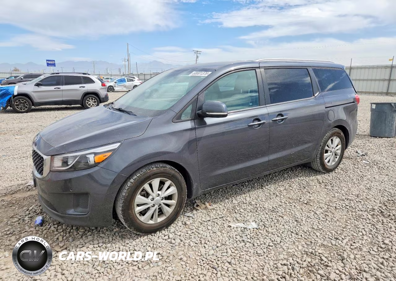 2017 Kia Sedona Lx VIN:KNDMB5C11H6324175 - 1