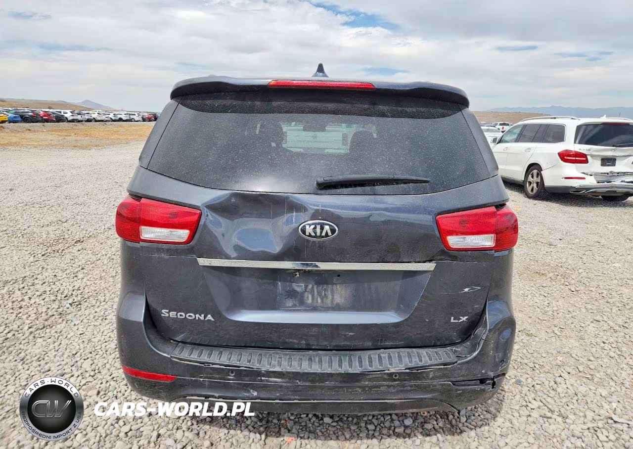 2017 Kia Sedona Lx VIN:KNDMB5C11H6324175 - 6