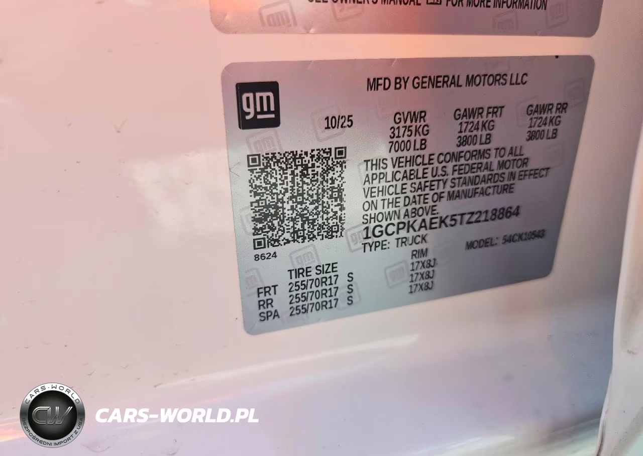 2026 Chevrolet Silverado K1500 VIN:1GCPKAEK5TZ218864 - 13