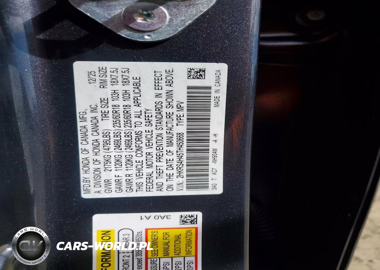 2026 Honda Cr-V Ex VIN:2HKRS4H45TH450668 - 14
