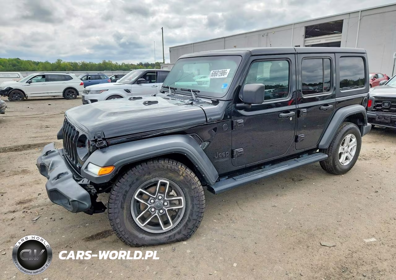 2022 Jeep Wrangler Unlimited Sport VIN:1C4HJXDN1NW132123 - 1
