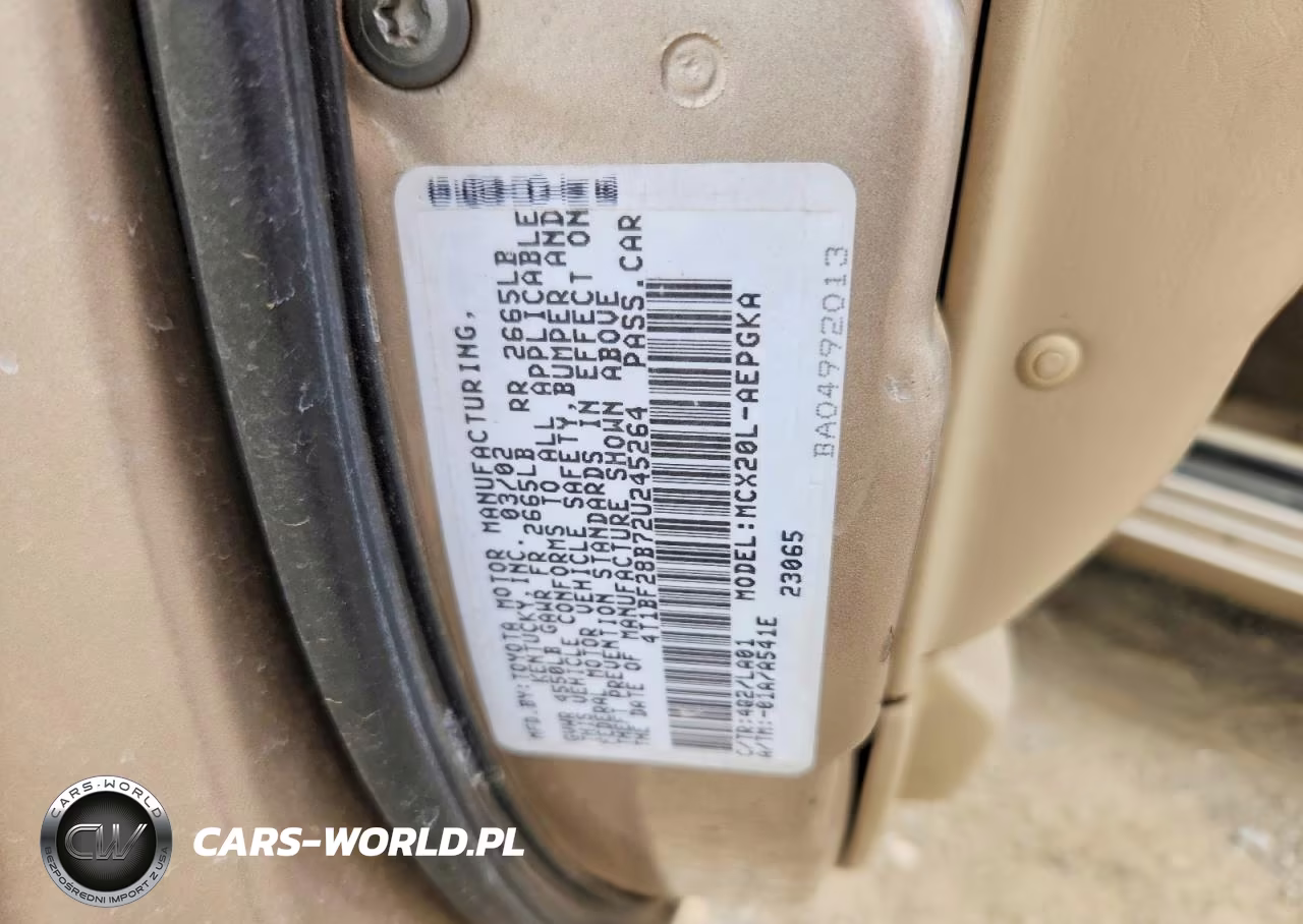2002 Toyota Avalon Xls VIN:4T1BF28B72U245264 - 12