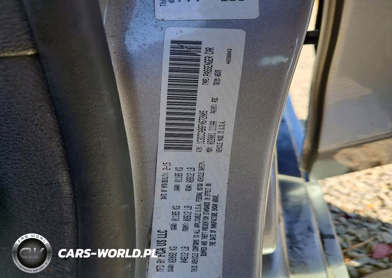 2015 Chrysler 200 Limited VIN:1C3CCCAB6FN672005 - 12