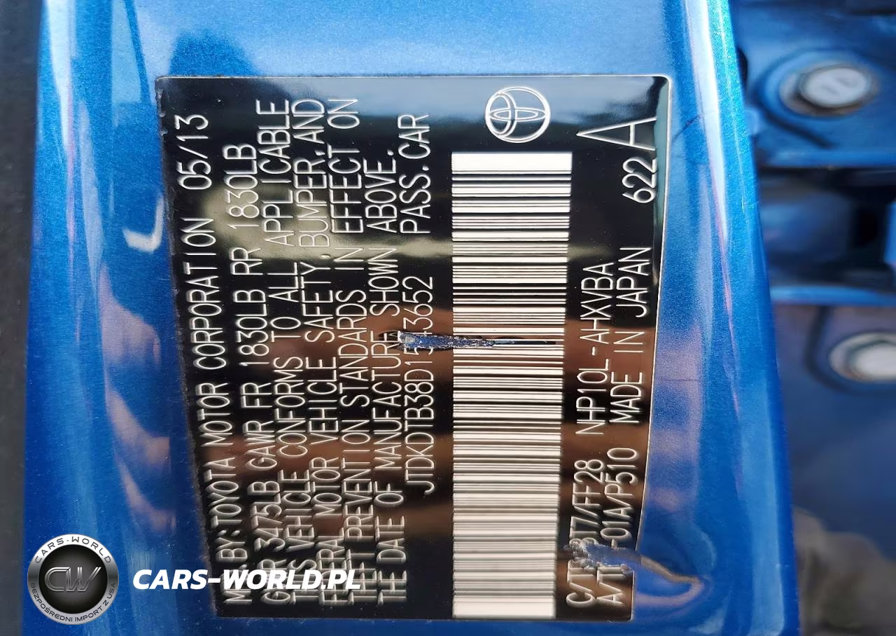 2013 Toyota Prius C Two VIN:JTDKDTB38D1543652 - 14