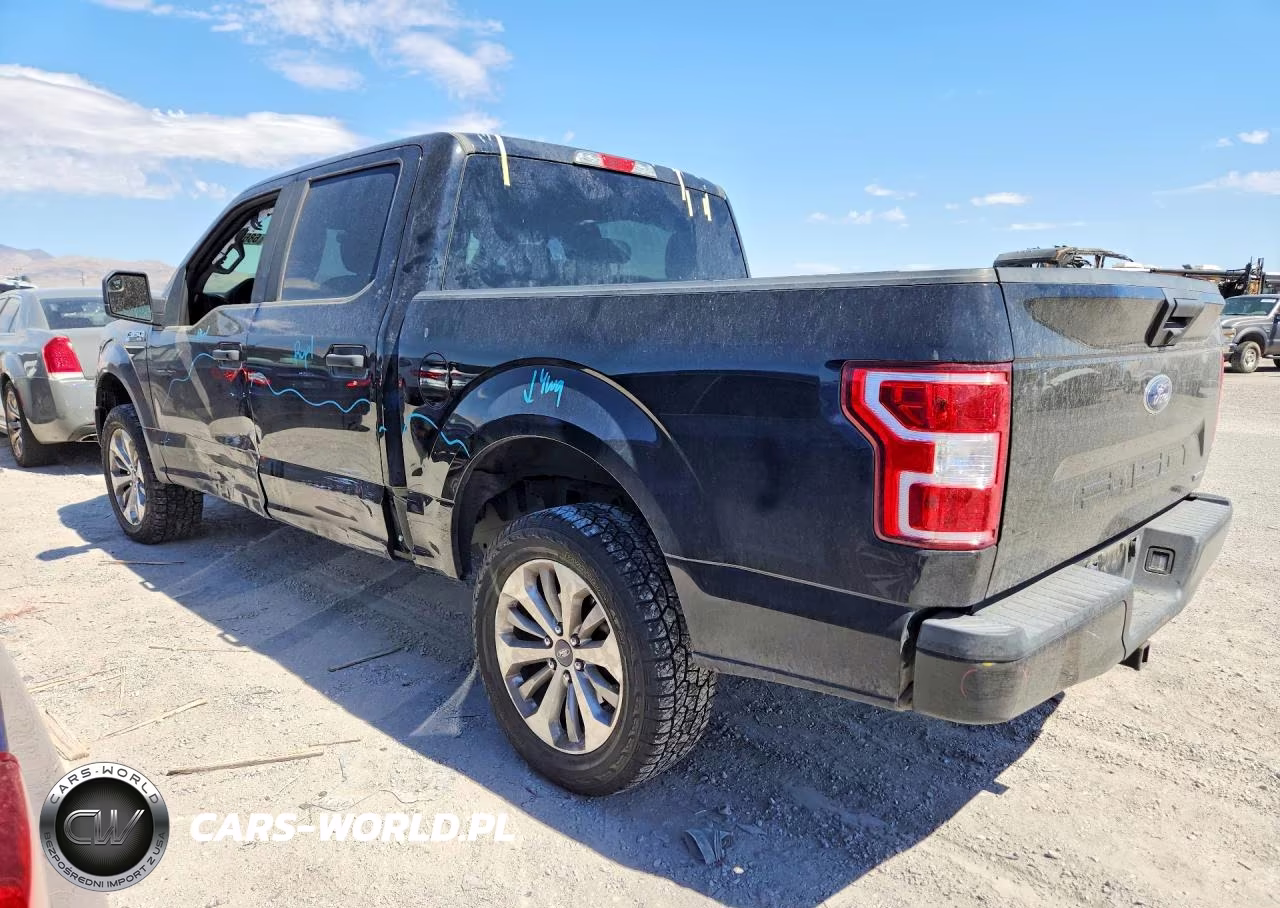 2018 Ford F150 Supercrew VIN:1FTEW1EP6JKD93427 - 2