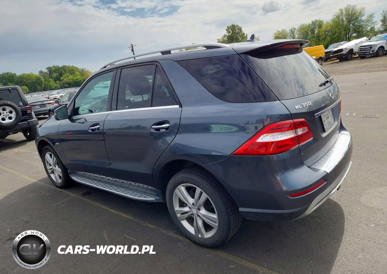 2012 Mercedes-Benz Ml 350 Bluetec VIN:4JGDA2EB8CA086771 - 2