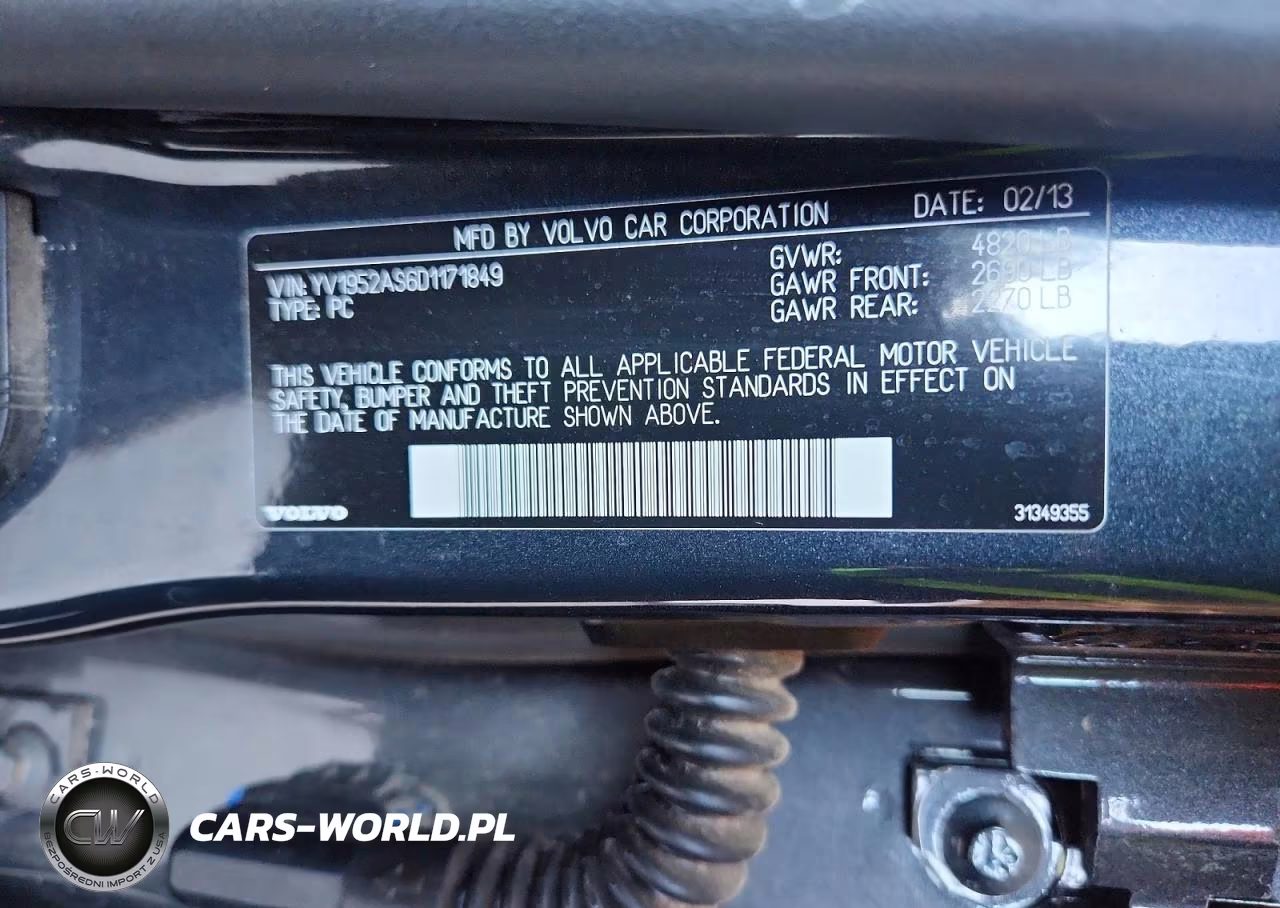2013 Volvo S80 3.2 VIN:YV1952AS6D1171849 - 12