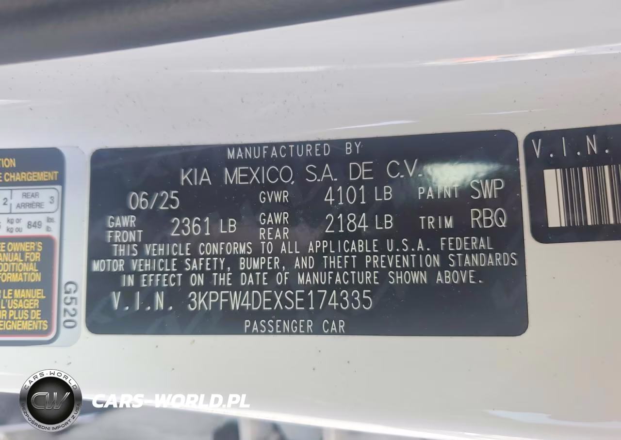 2025 Kia K4 Gt Line VIN:3KPFW4DEXSE174335 - 12