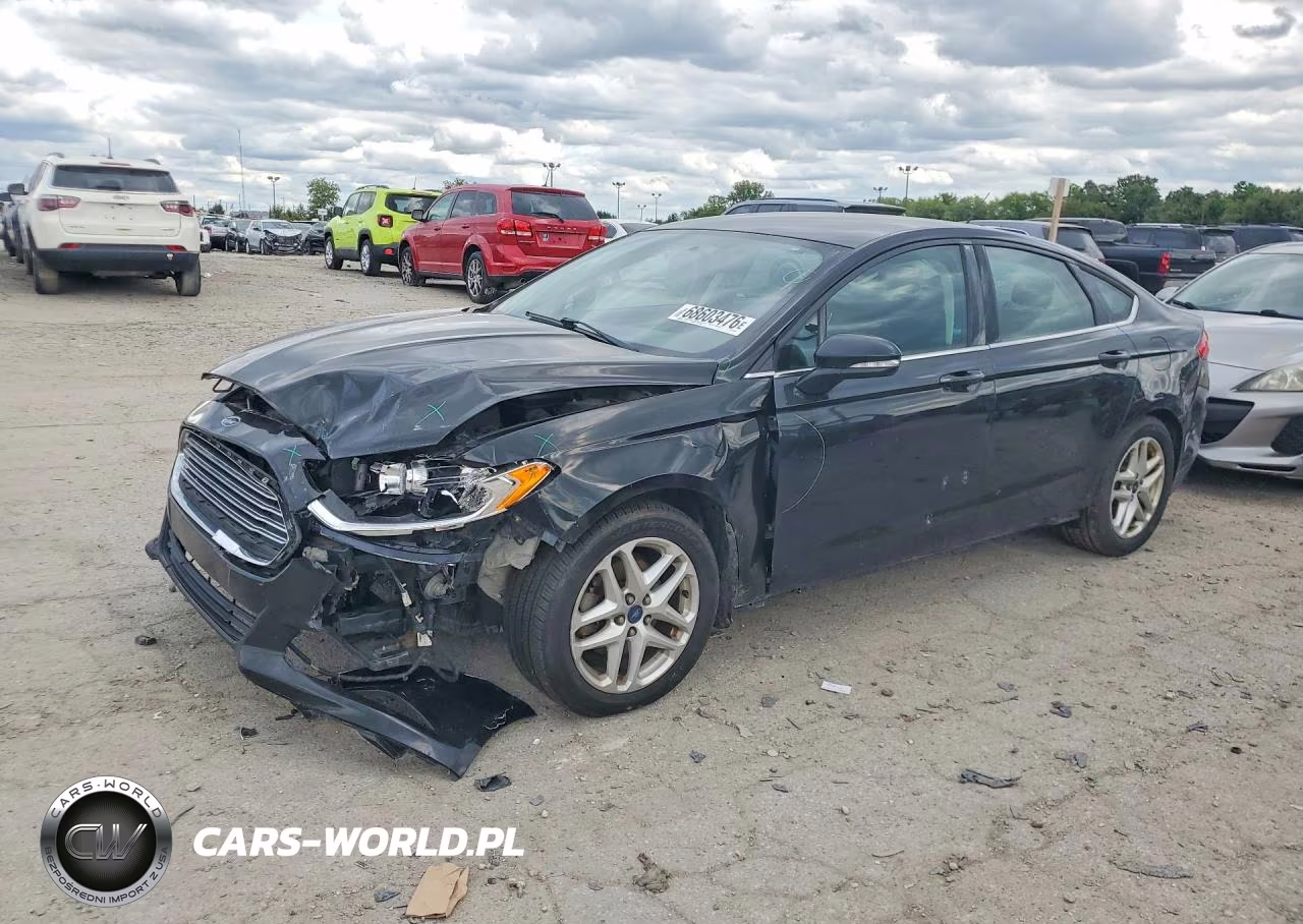 2014 Ford Fusion Se VIN:3FA6P0HD6ER183513 - 1