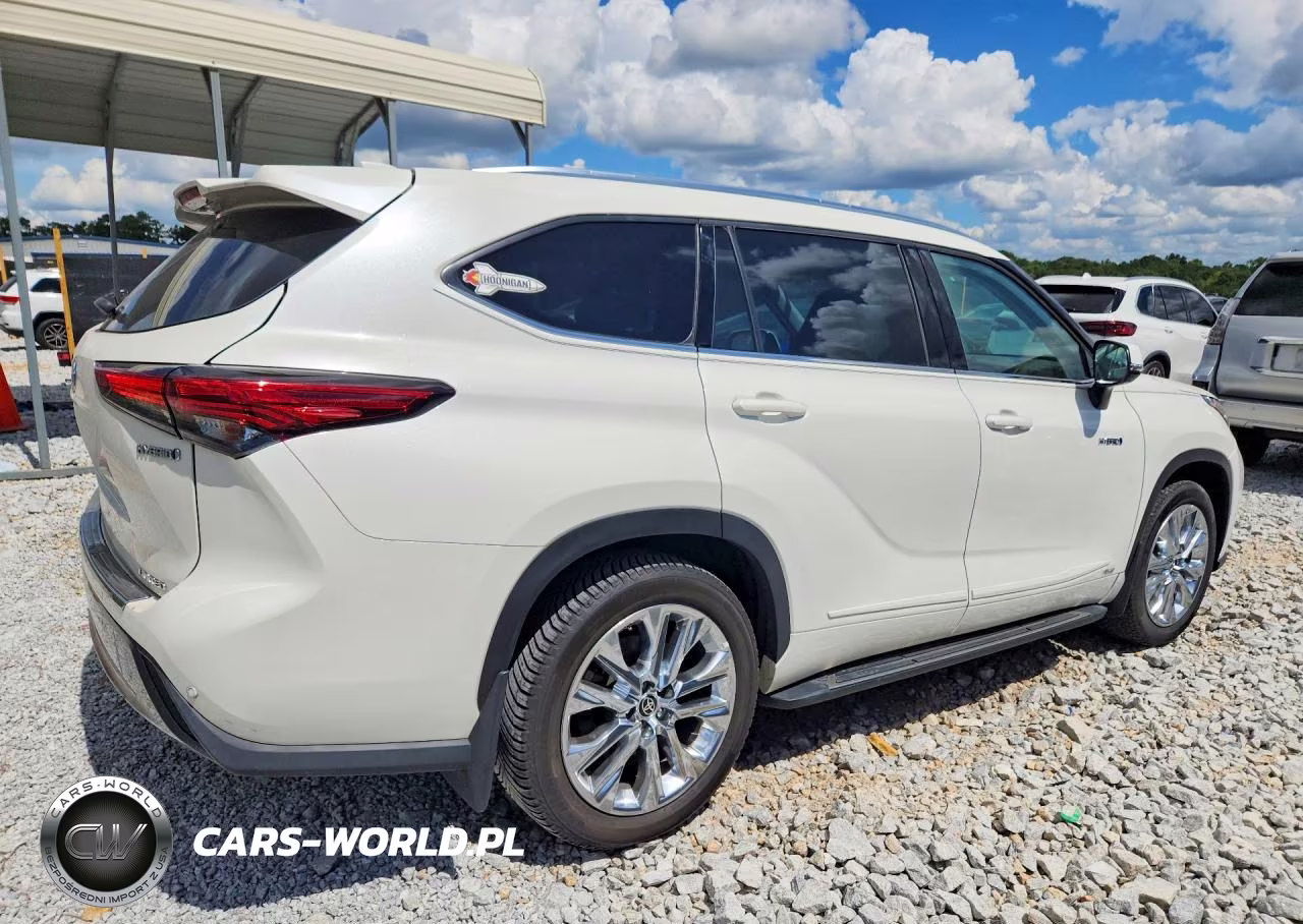 2021 Toyota Highlander Hybrid Limited VIN:5TDXBRCH8MS520416 - 3