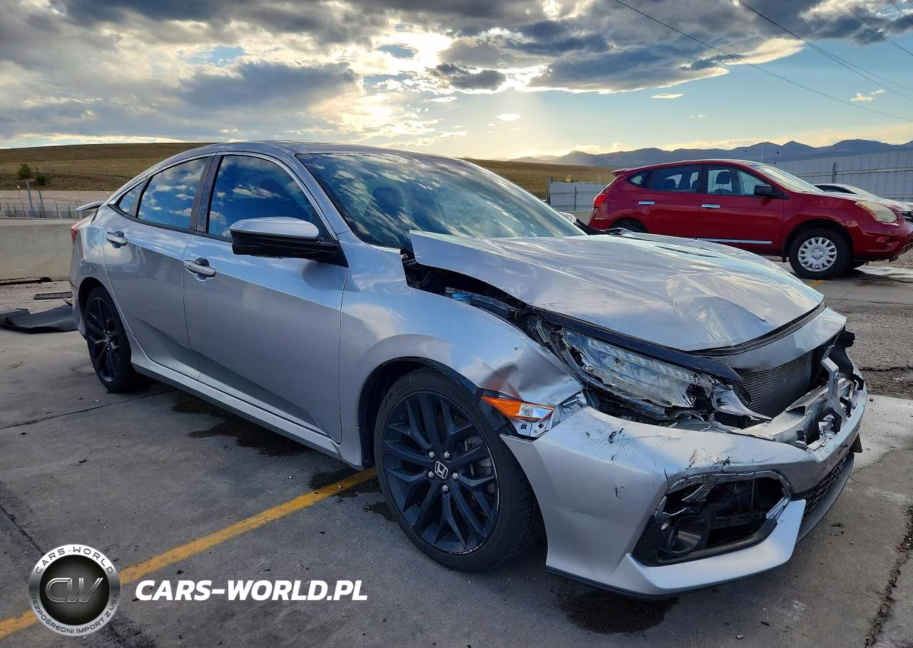 2020 Honda Civic Si VIN:2HGFC1E52LH703855 - 4