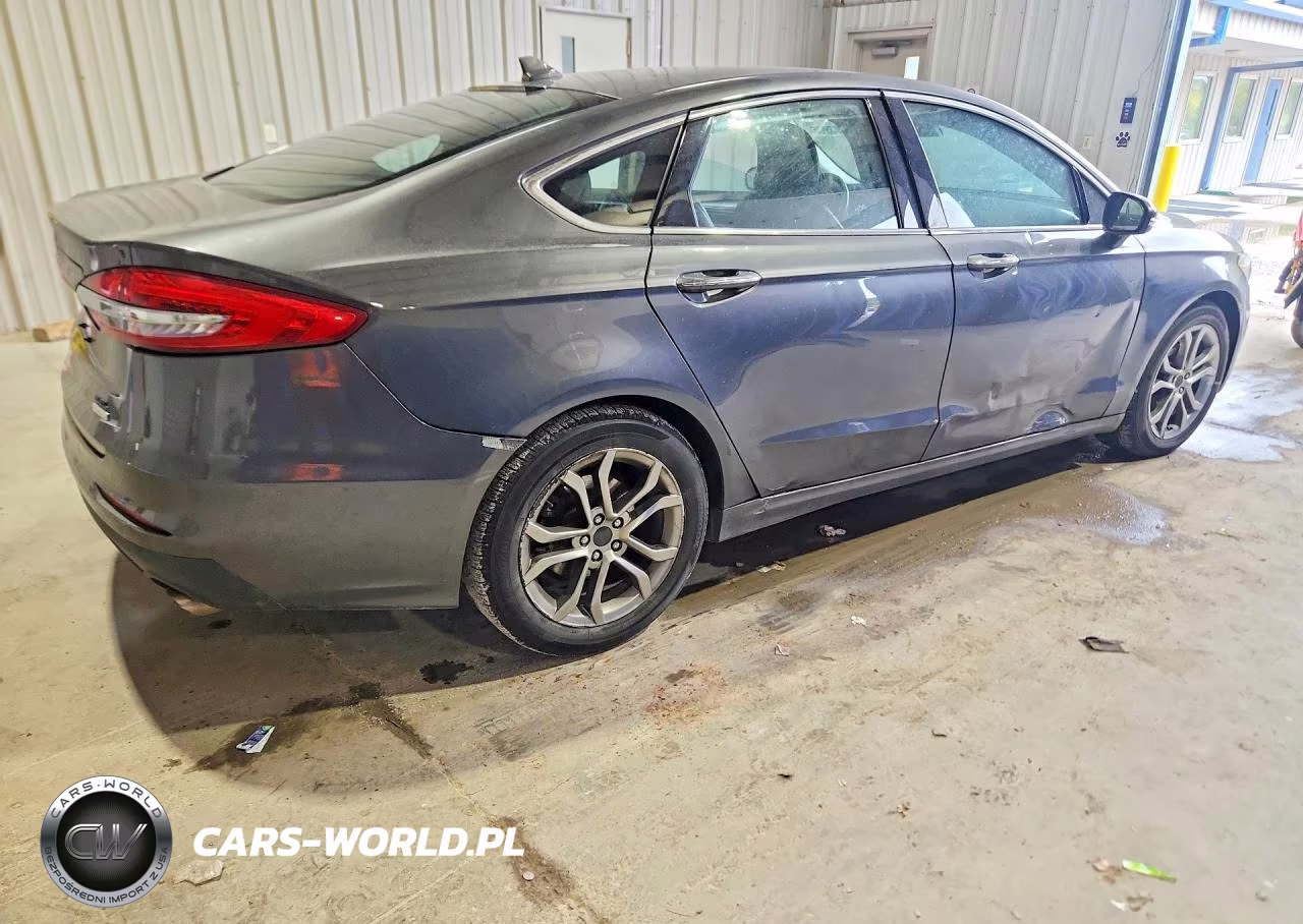 2019 Ford Fusion Sel VIN:3FA6P0CD7KR139393 - 3