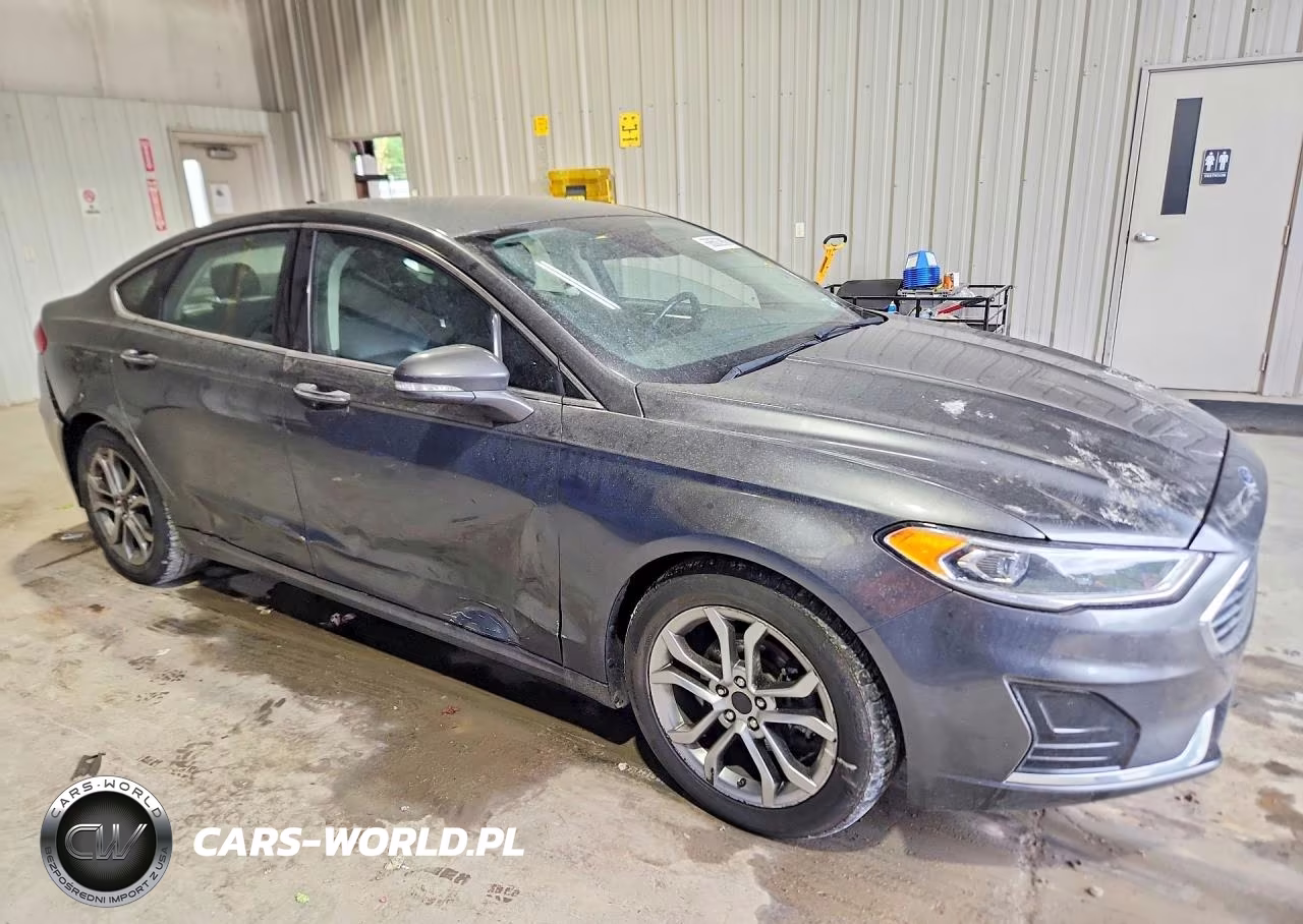 2019 Ford Fusion Sel VIN:3FA6P0CD7KR139393 - 4