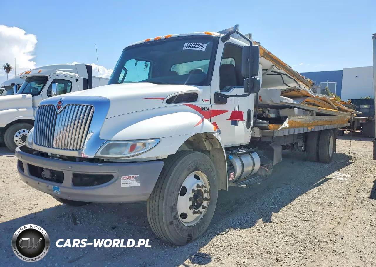 2020 International Mv607 Refrigerated Box Truck