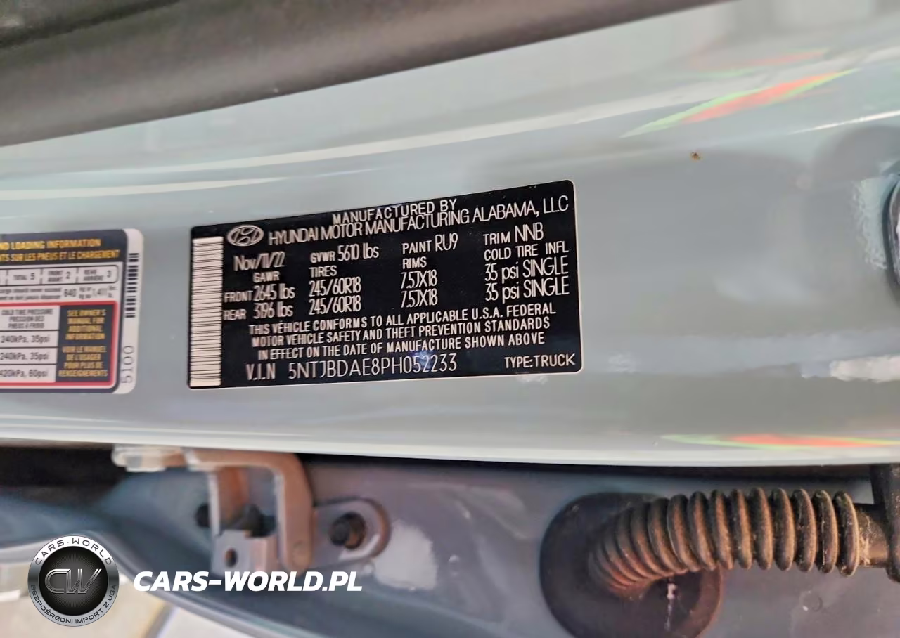 2023 Hyundai Santa Cruz Sel VIN:5NTJBDAE8PH052233 - 12