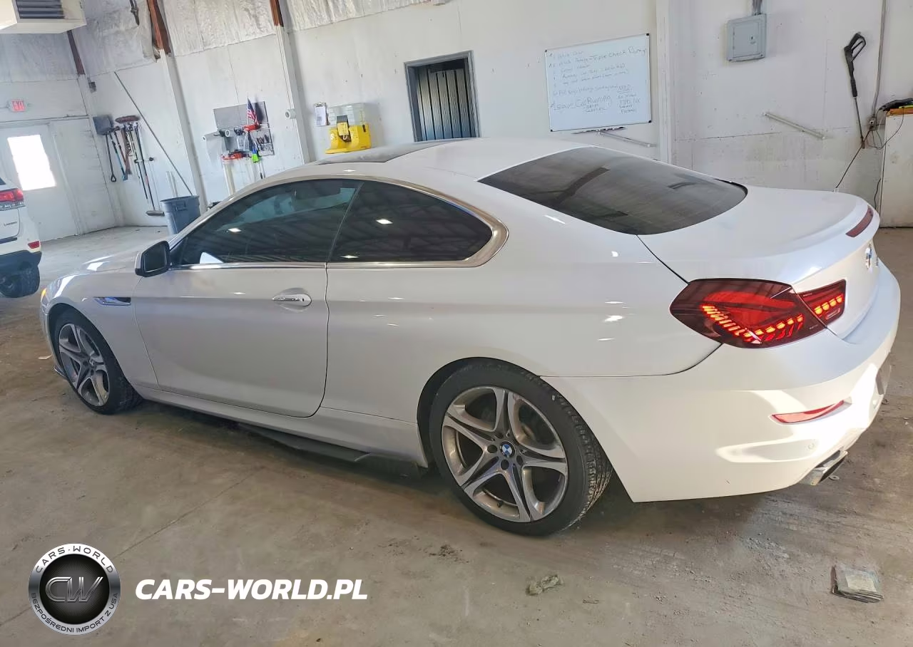 2012 BMW 650 I VIN:WBALX3C5XCDV77209 - 2