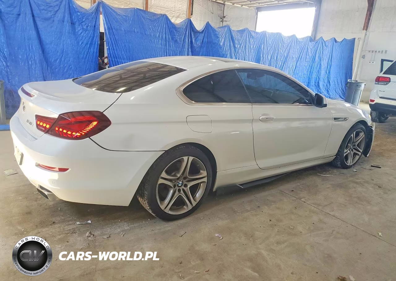 2012 BMW 650 I VIN:WBALX3C5XCDV77209 - 3