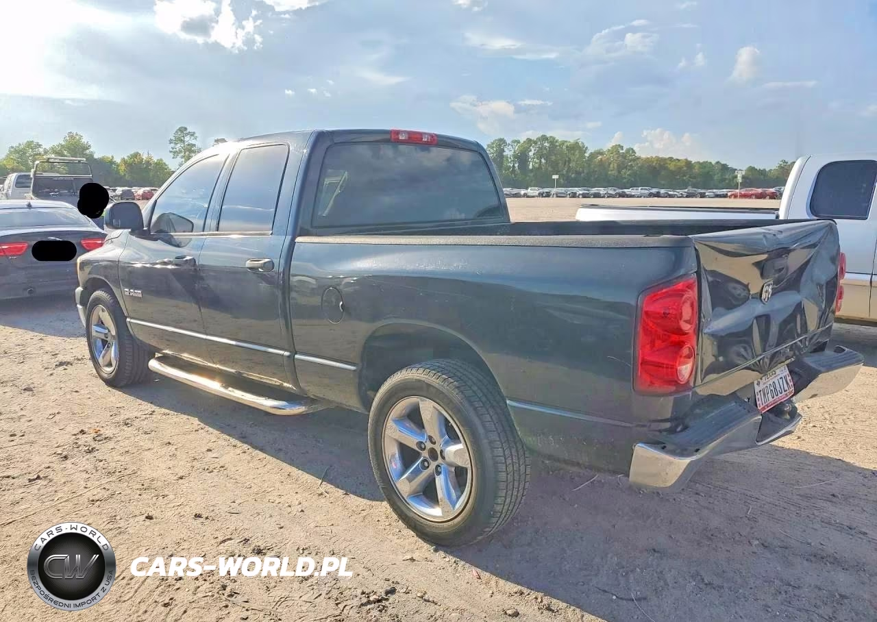 2008 Dodge Ram 1500 St VIN:1D7HA18N78S627628 - 2