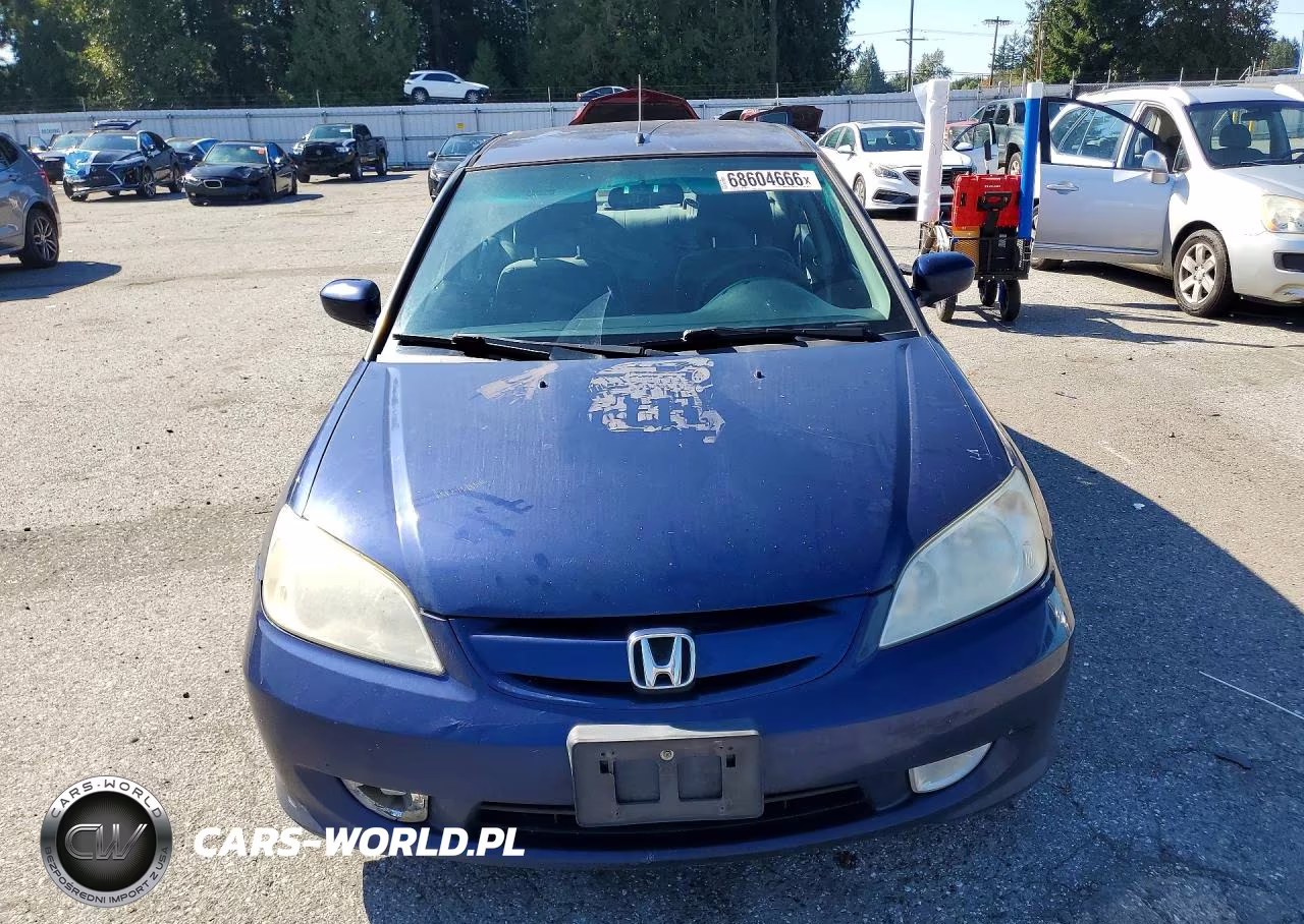 2005 Honda Civic Hybrid VIN:JHMES96615S002141 - 5
