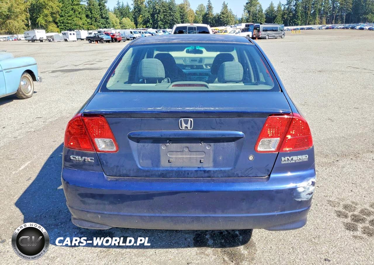 2005 Honda Civic Hybrid VIN:JHMES96615S002141 - 6
