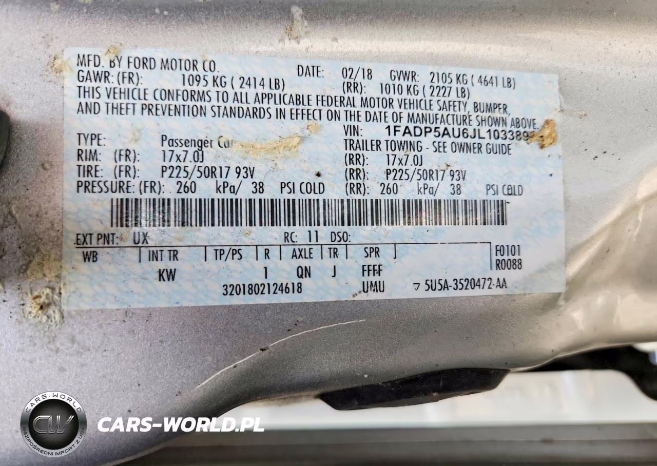 2018 Ford C-Max Se VIN:1FADP5AU6JL103389 - 13