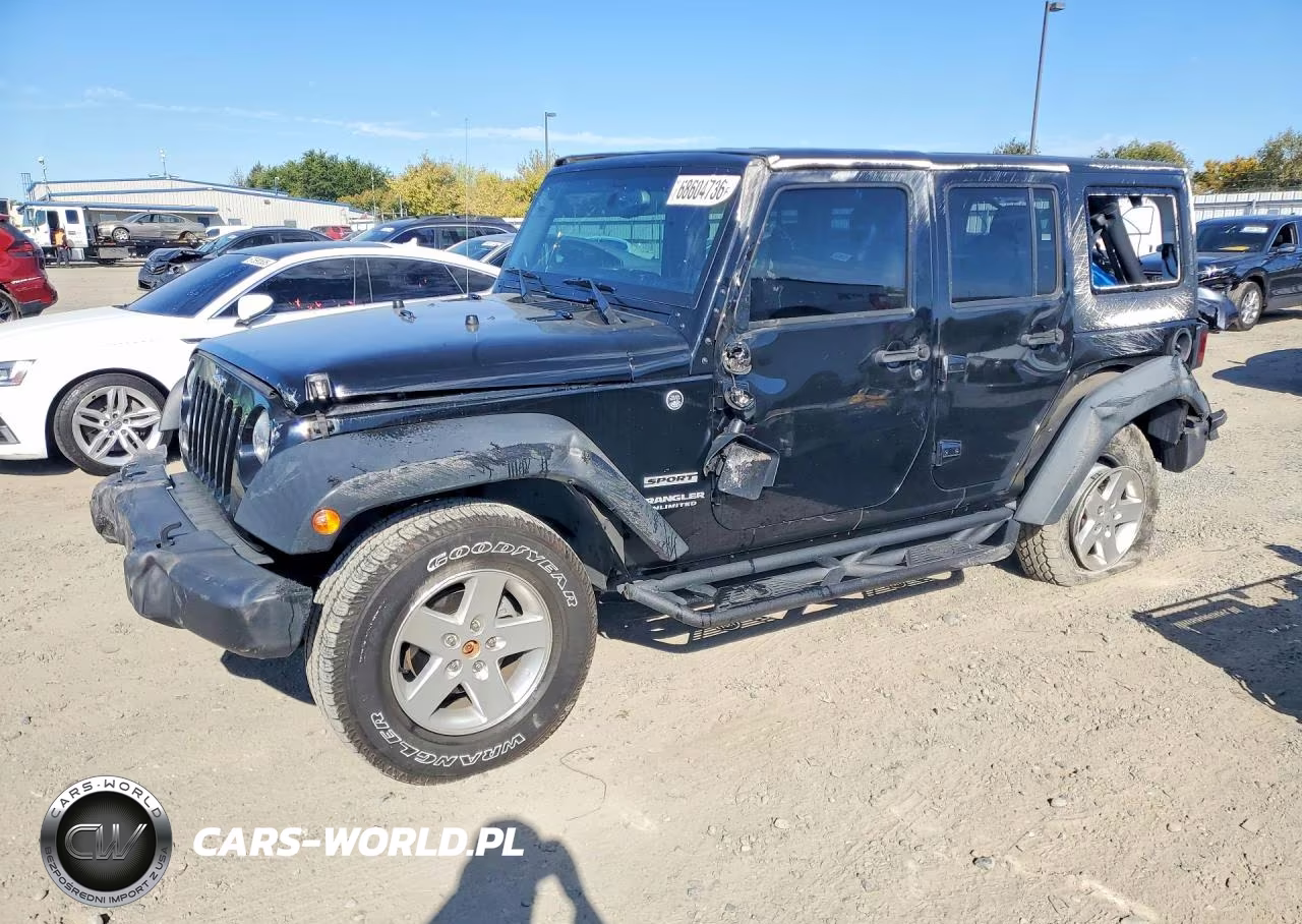 2014 Jeep Wrangler Unlimited Sport VIN:1C4BJWDG8EL316381 - 1
