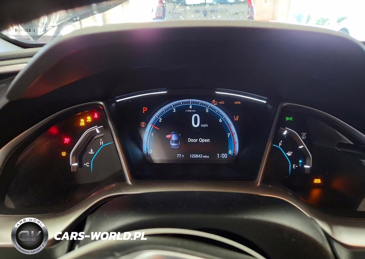 2019 Honda Civic Ex VIN:19XFC1F34KE000926 - 9