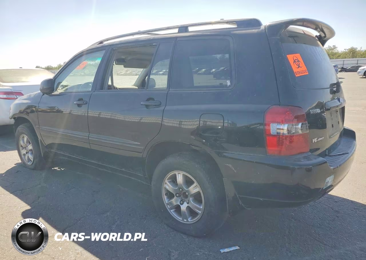 2007 Toyota Highlander Base VIN:JTEEP21AX70199567 - 2