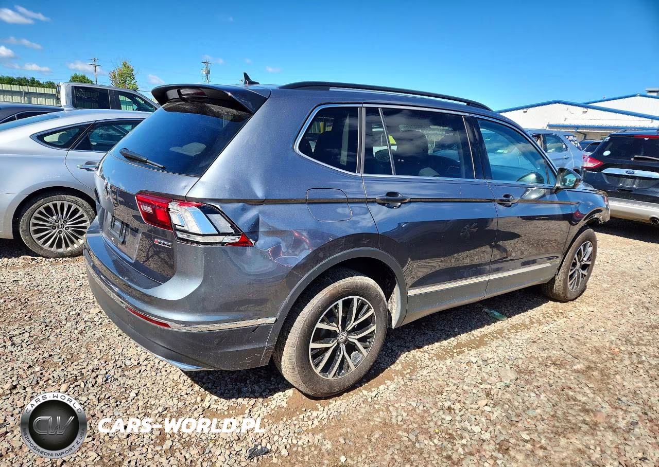 2021 Volkswagen Tiguan Se VIN:3VV2B7AX1MM087516 - 3