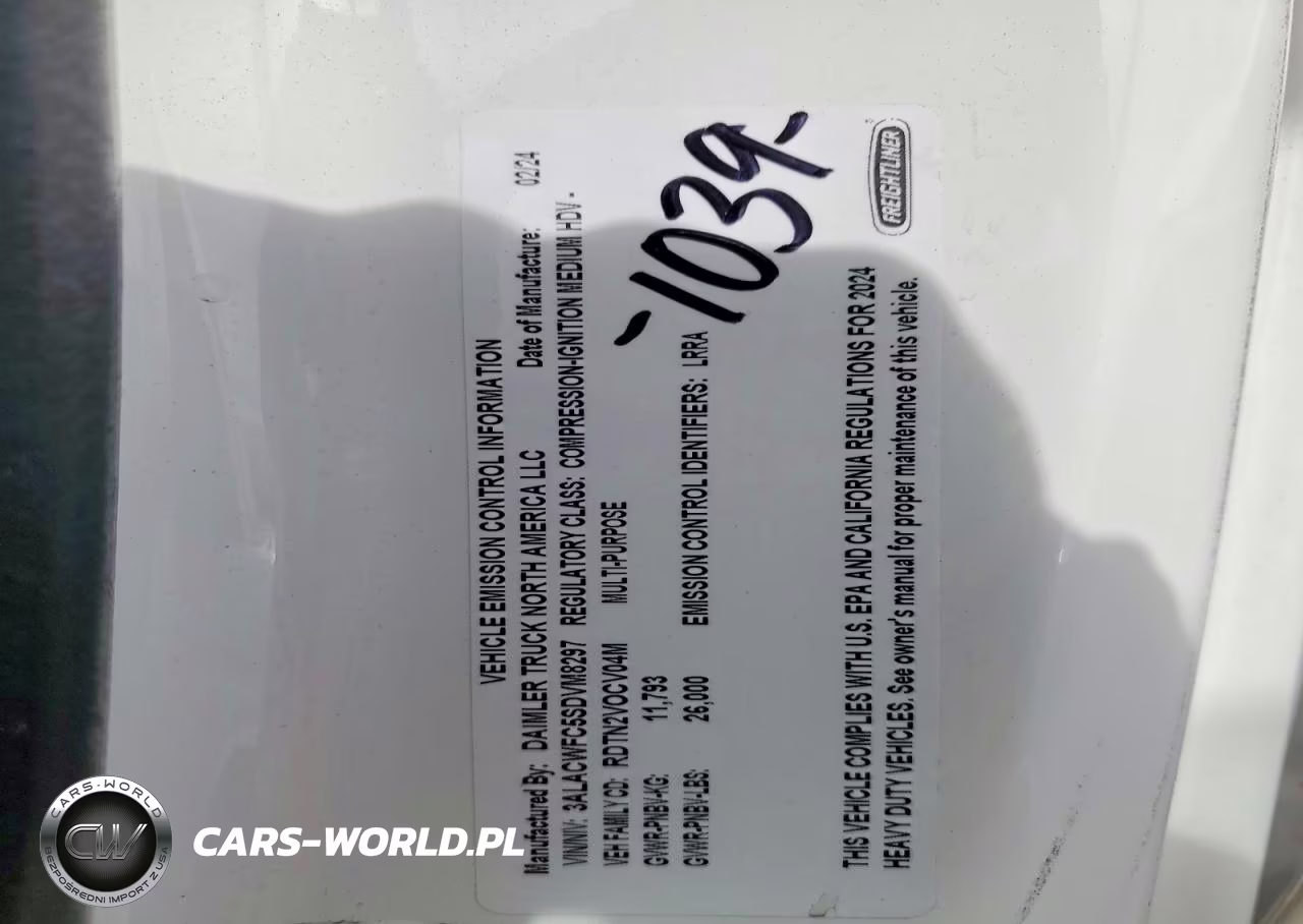 2025 Freightliner Business Class M2 Box Truck VIN:3ALACWFC5SDVM8297 - 13