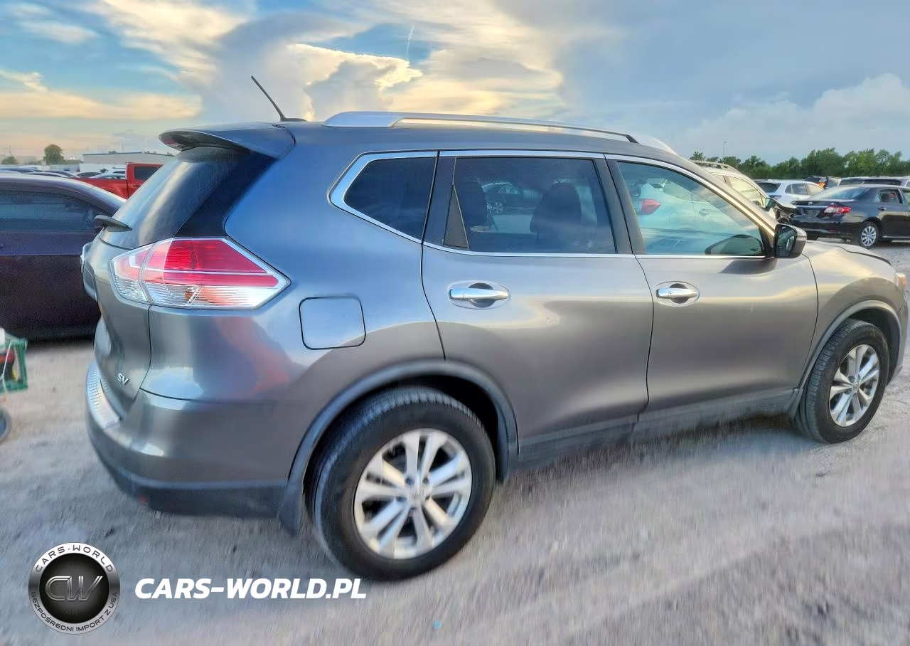 2015 Nissan Rogue Sv VIN:KNMAT2MT1FP555602 - 3