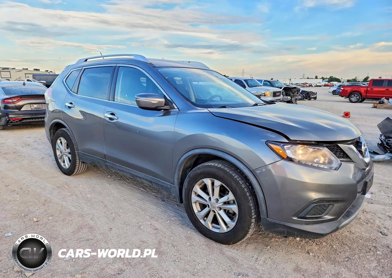 2015 Nissan Rogue Sv VIN:KNMAT2MT1FP555602 - 4