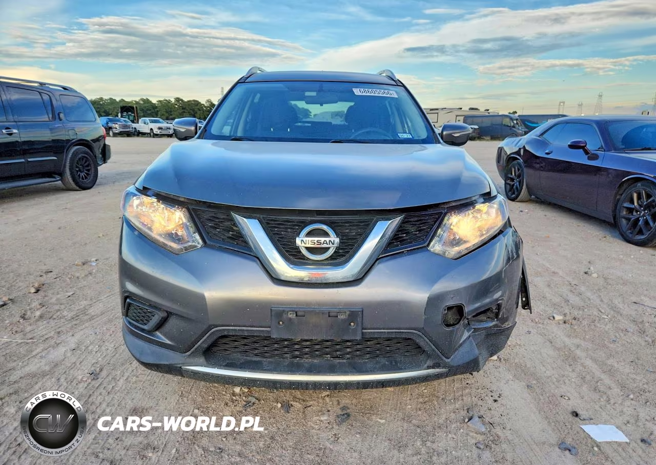 2015 Nissan Rogue Sv VIN:KNMAT2MT1FP555602 - 5