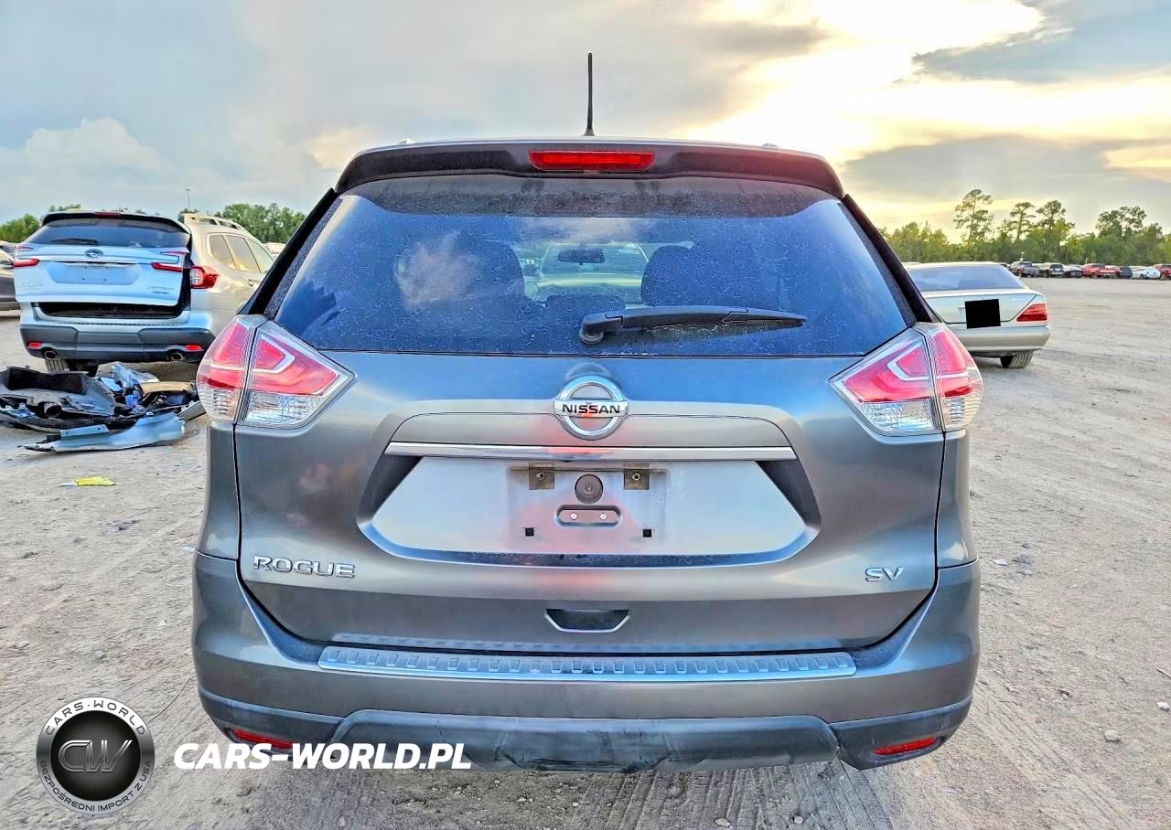 2015 Nissan Rogue Sv VIN:KNMAT2MT1FP555602 - 6