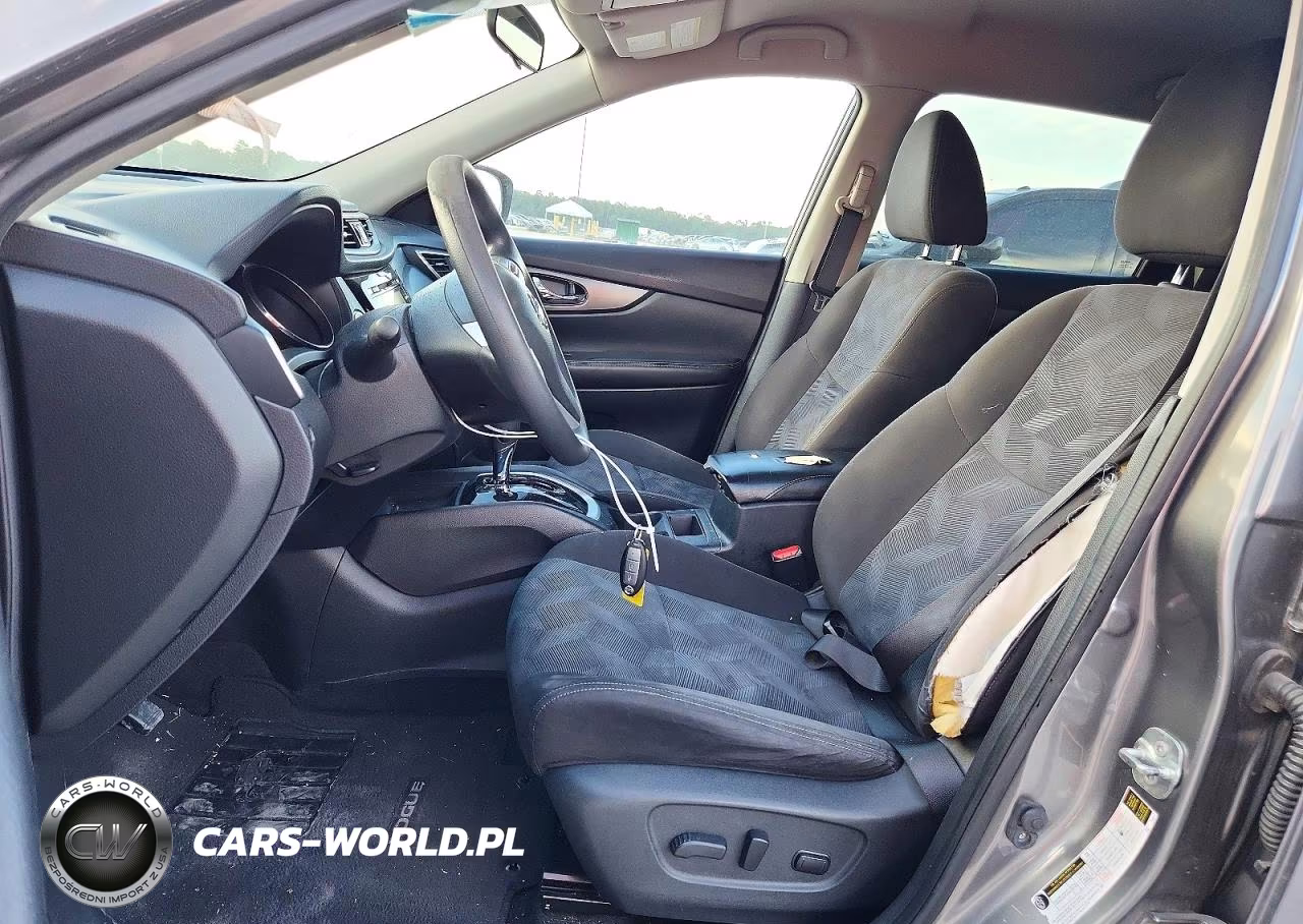 2015 Nissan Rogue Sv VIN:KNMAT2MT1FP555602 - 7