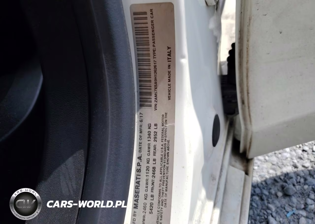 2017 Maserati Ghibli VIN:ZAM57XSA9H1262617 - 12