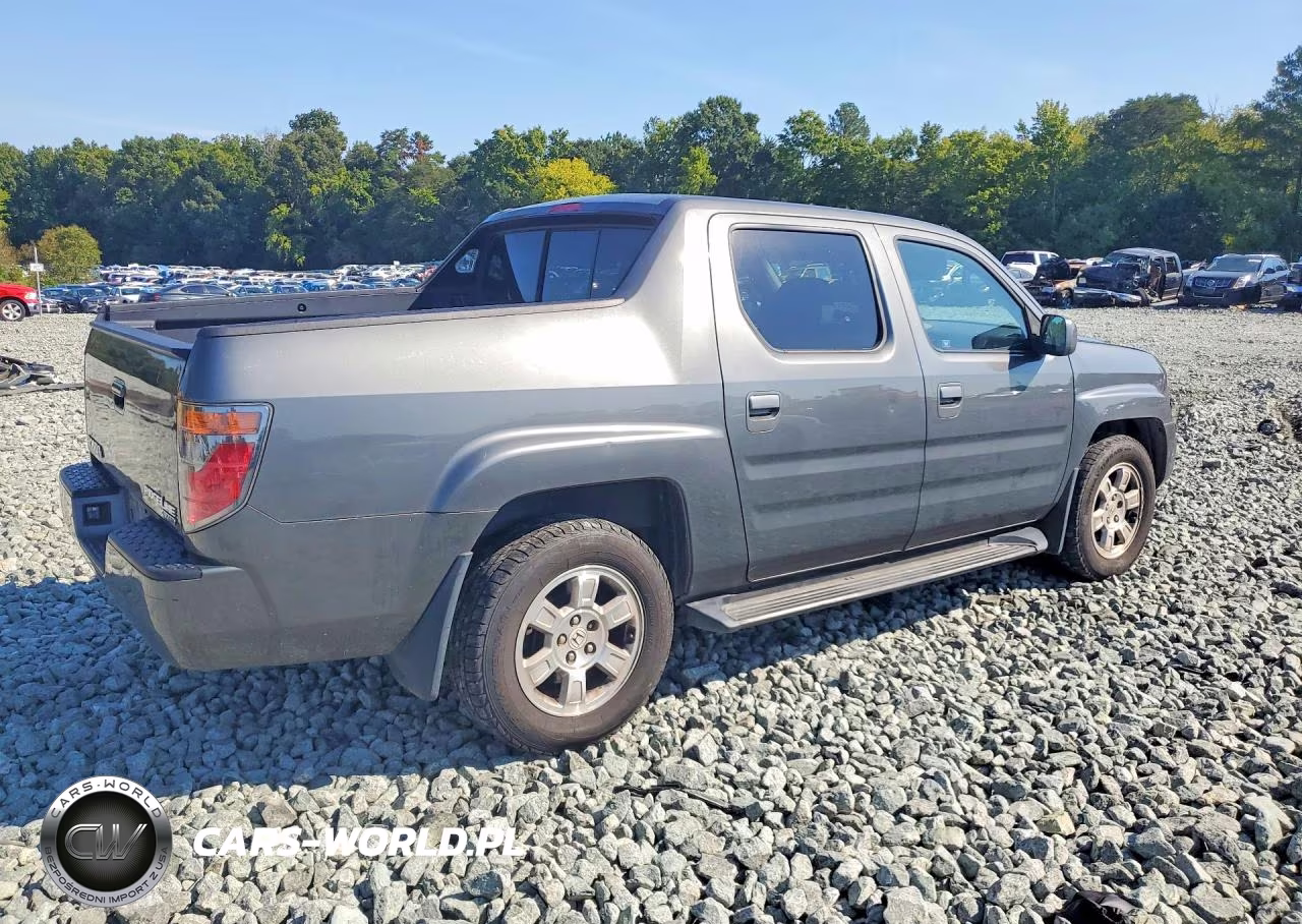 2008 Honda Ridgeline Rts VIN:2HJYK164X8H527799 - 3